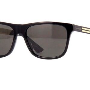 Gucci Classic Black Men's Sunglasses